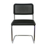 Silla de Comedor Cesca Negra Polipropileno Diseño Moderno - Sillas y Butacos | Bylmo