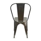 Kit x 4 Sillas Comedor Titan Tolix en Metal Rústico 36 cm - Sillas y Butacos | Bylmo