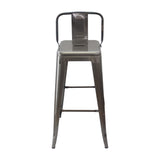 Set x 3 Sillas de Bar Titan Tolix Rústicas 41.5x78 cm Metal - Sillas y Butacos | Bylmo