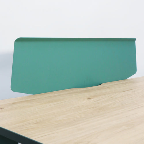 Escritorio Gemma Compacto Verde Pastel 120x73cm Estructura Metálica
