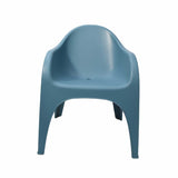 Silla Multipropósito Juga Azul 65x80cm Moderna y Apilable - Sillas y Butacos | Bylmo