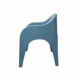 Silla Multipropósito Juga Azul 65x80cm Moderna y Apilable - Sillas y Butacos | Bylmo