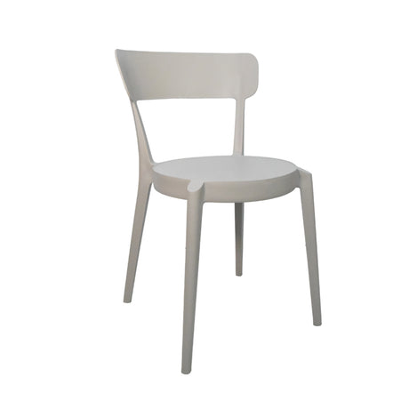 Silla Multipropósito Acasa Compacta 53x82 cm Taupe Ergonómica - Sillas y Butacos | Bylmo