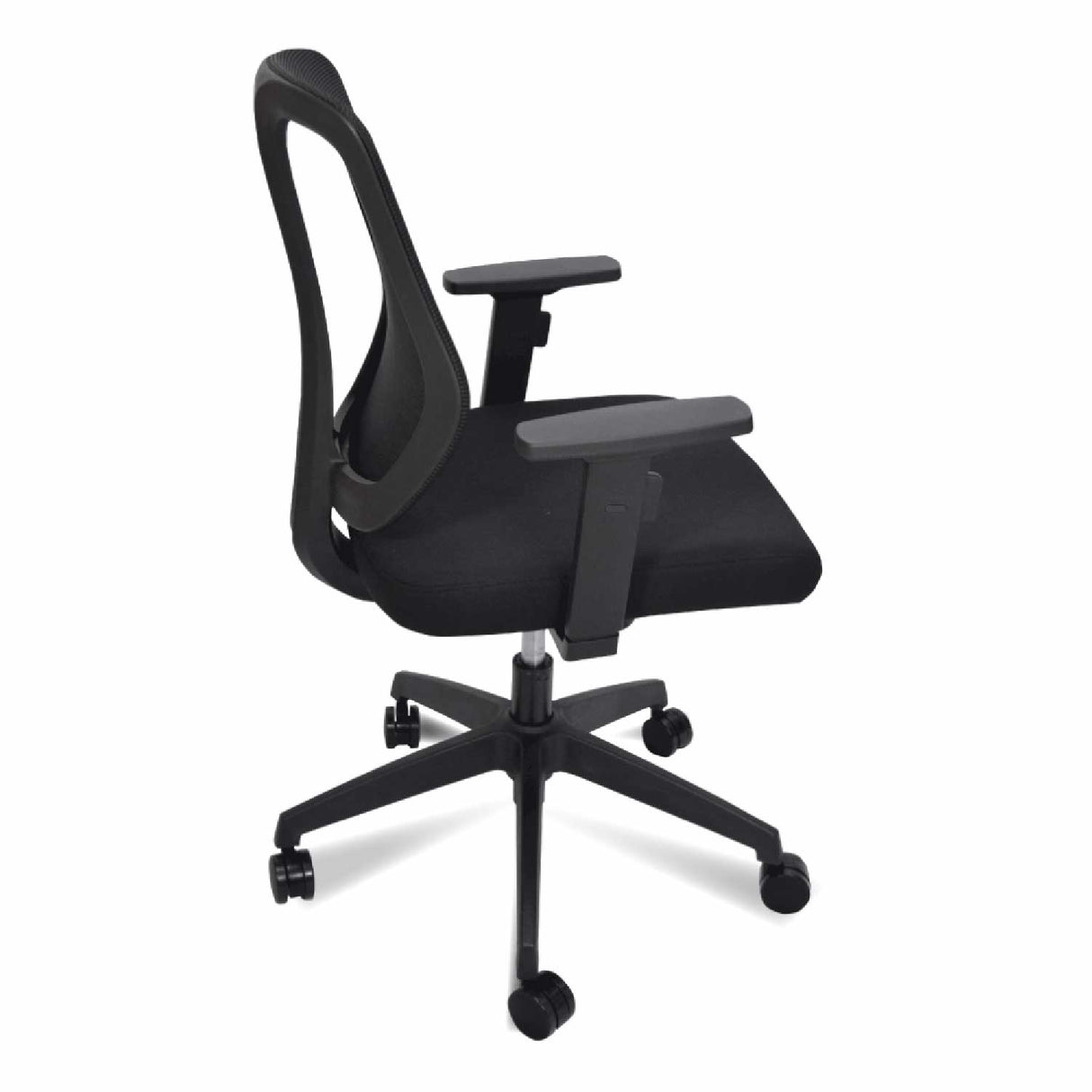 Silla de Oficina Leaf Ergonómica Negra 62x96.5 cm - Sillas de Oficina | Bylmo