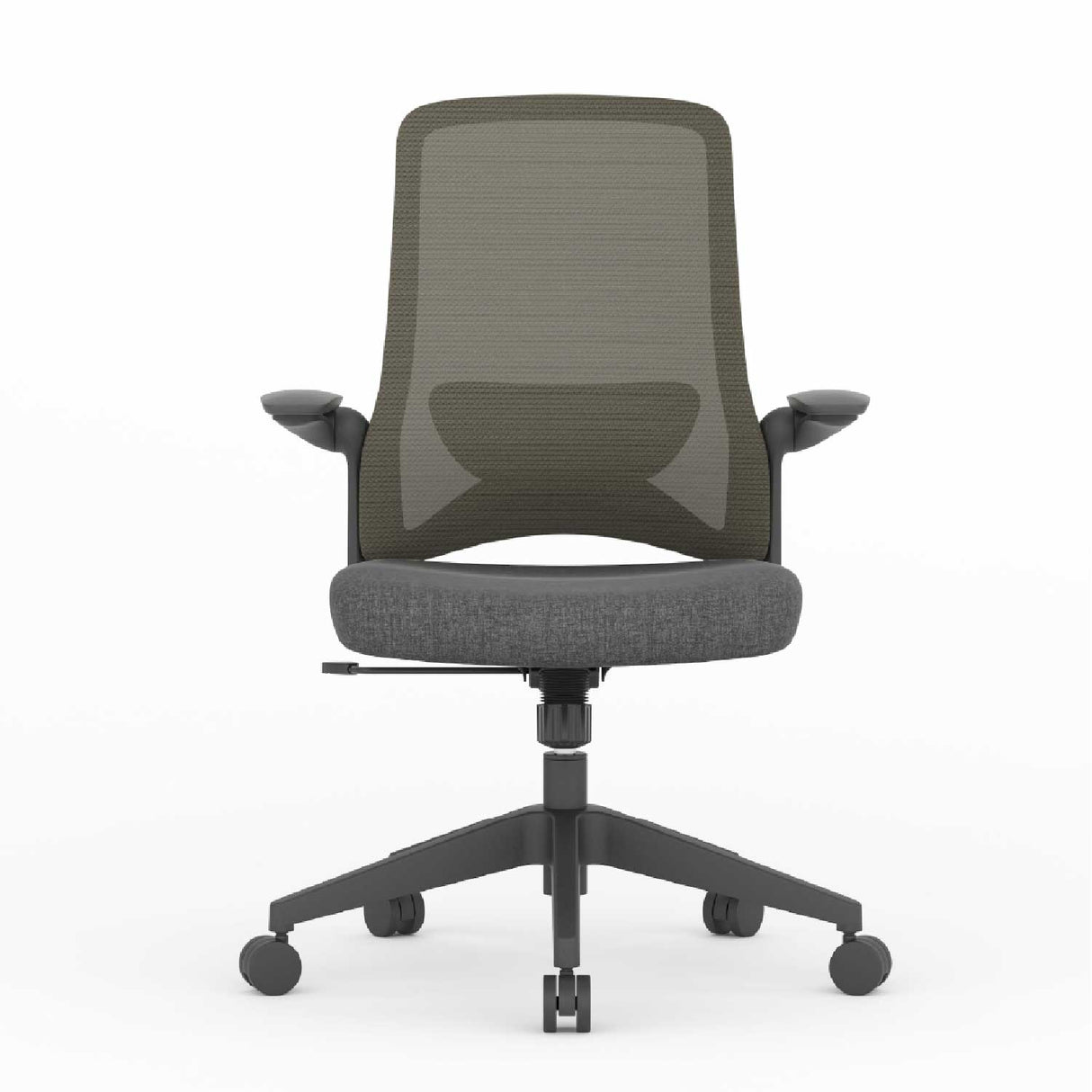 Silla de Oficina Dolphin Gris Oscuro 67.5x106cm con Mecanismo Basculante - Sillas de Oficina | Bylmo