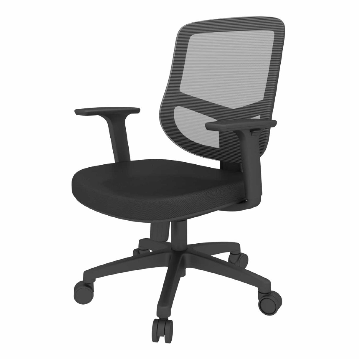 Silla de Oficina Yak Ergo 45 62.5x103cm Nylon Negro - Sillas de Oficina | Bylmo
