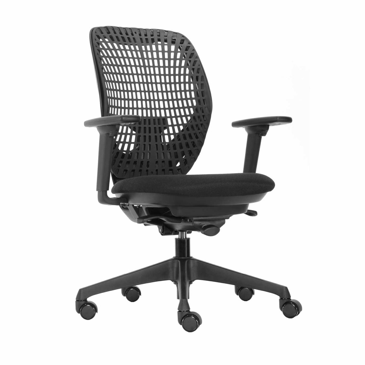 Silla de Oficina Ingo 67x104cm Gris Grafito con Espaldar Reclinable y Soporte Lumbar. - Sillas de Oficina | Bylmo