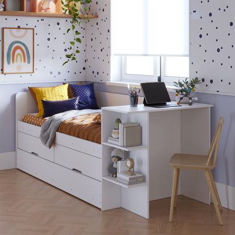 Cama Multifuncional Berlín Dinámico 232x60cm Blanco - CAMAS | Bylmo