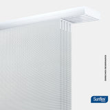 Panel Japones Clásico Solar Screen 240x220cm Gris - Cortinas y Persianas | Bylmo