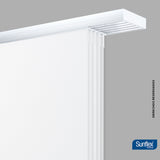 Panel Japones Clásico Solar Screen 180x220cm Blanco - Cortinas y Persianas | Bylmo