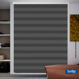 Cortina Roller Duo Coren Roll 160x170cm Blanco Nacar - Cortinas y Persianas | Bylmo