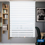 Cortina Roller Duo Coren Roll 160x220cm Blanco - Cortinas y Persianas | Bylmo
