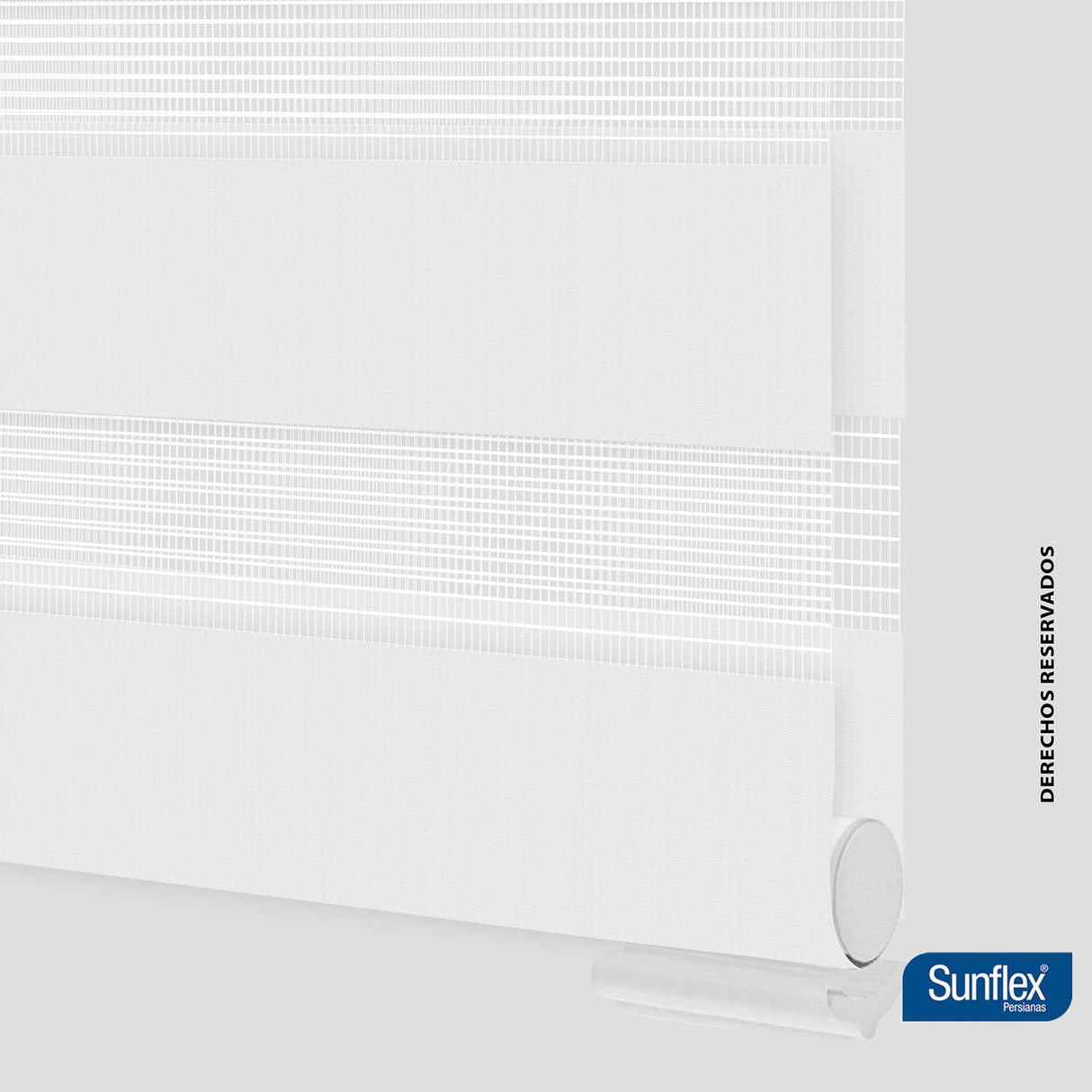 Cortina Roller Duo Coren Roll 140x220cm Blanco - Cortinas y Persianas | Bylmo