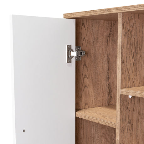 Cómoda Huna Macadamia 51x131cm con 3 Cajones Moderno - Cajoneras y Comodas | Bylmo