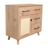 Cajonera Natura Moderna Madera 90x87cm con 3 Cajones - Cajoneras y Comodas | Bylmo