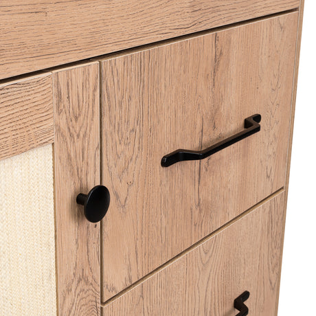 Cajonera Natura Moderna Madera 90x87cm con 3 Cajones - Cajoneras y Comodas | Bylmo