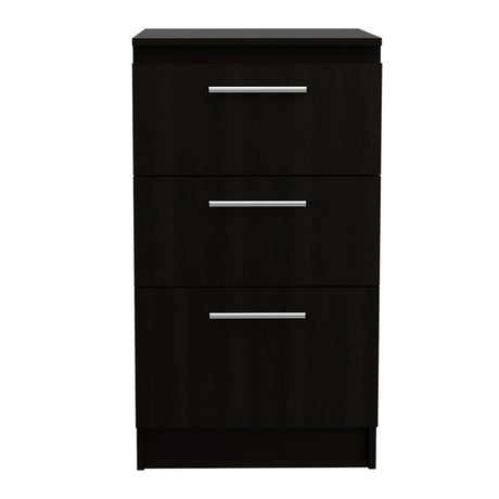 Mueble Auxiliar de Cocina Manchester 50x90cm Wengue con 3 Cajones - BARRAS Y MUEBLES AUXILIARES | Bylmo