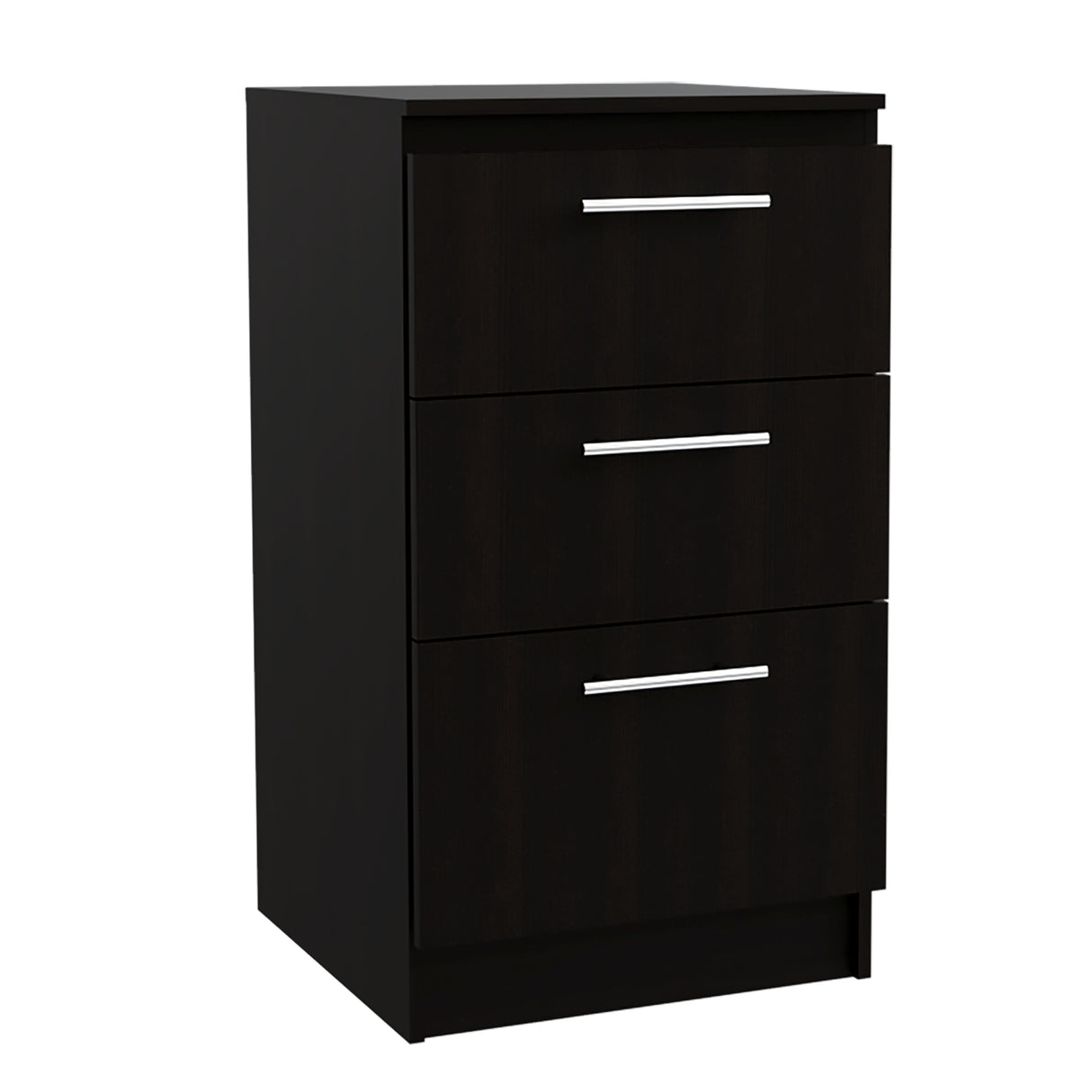 Mueble Auxiliar de Cocina Manchester 50x90cm Wengue con 3 Cajones - BARRAS Y MUEBLES AUXILIARES | Bylmo