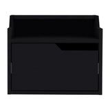 Mesa de Noche Busan 40x33cm Wengue Flotante con Un Cajón - Mesas de Noche | Bylmo