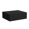 Mesa De Noche Milano Flotante 40x13cm Wengue Minimalista Con Un Cajón