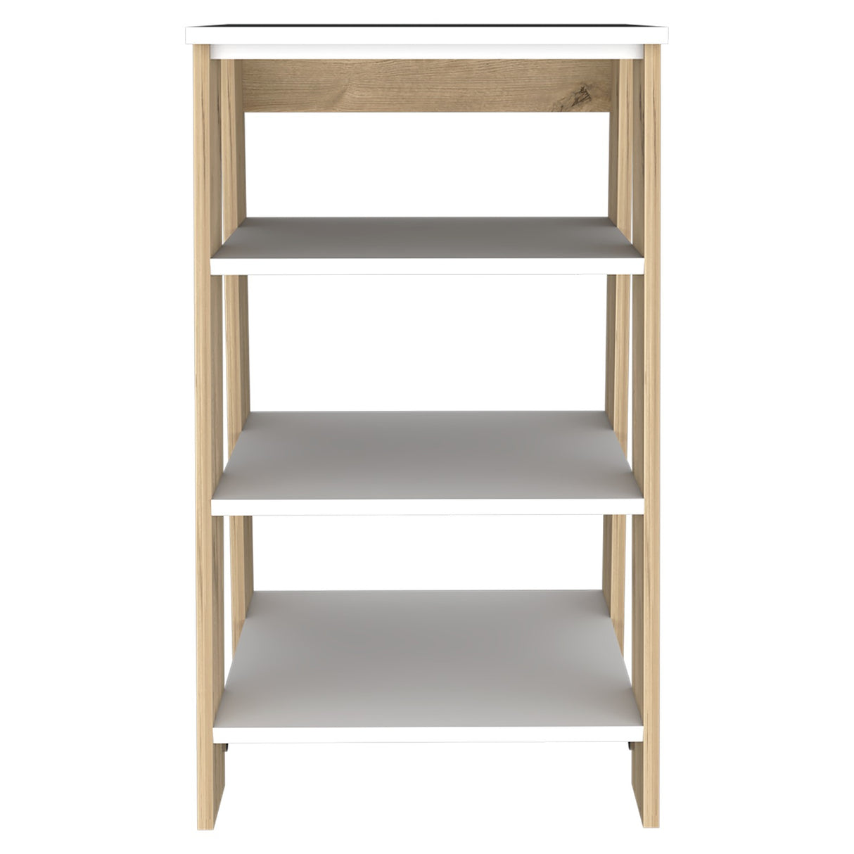 Mueble para Baño Bi Color 44x75.6cm Blanco con Patas y Entrepaños - Muebles para Baño | Bylmo