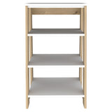 Mueble para Baño Bi Color 44x75.6cm Blanco con Patas y Entrepaños - Muebles para Baño | Bylmo