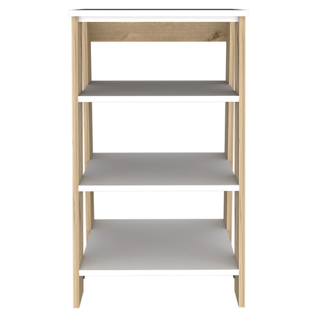 Mueble para Baño Bi Color 44x75.6cm Blanco con Patas y Entrepaños - Muebles para Baño | Bylmo
