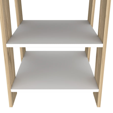 Mueble para Baño Bi Color 44x75.6cm Blanco con Patas y Entrepaños - Muebles para Baño | Bylmo