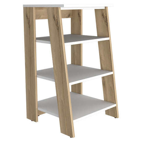 Mueble para Baño Bi Color 44x75.6cm Blanco con Patas y Entrepaños - Muebles para Baño | Bylmo