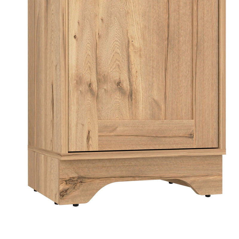 Mueble Para Baño Bi Color Duna 44x141.6cm Con 1 Cajón Y 5 Entrepaños