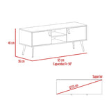 Rack de TV Huna 121x48cm para TV de 50 Pulgadas - Muebles de TV | Bylmo