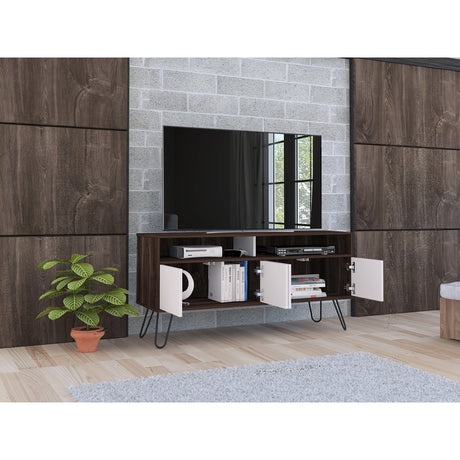 Rack de TV Vassel 123.5x60.6cm para TV de 60 Pulgadas - MUEBLES DE TV | Bylmo