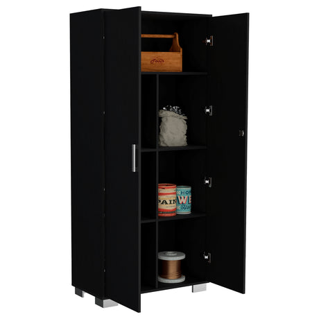 Alacena Double Wengue 81x180cm 2 Puertas - Alacenas y Muebles Microondas | Bylmo