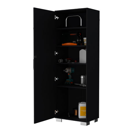 Alacena Basic Wengue 60x180cm 1 Puerta - Alacenas y Muebles Microondas | Bylmo