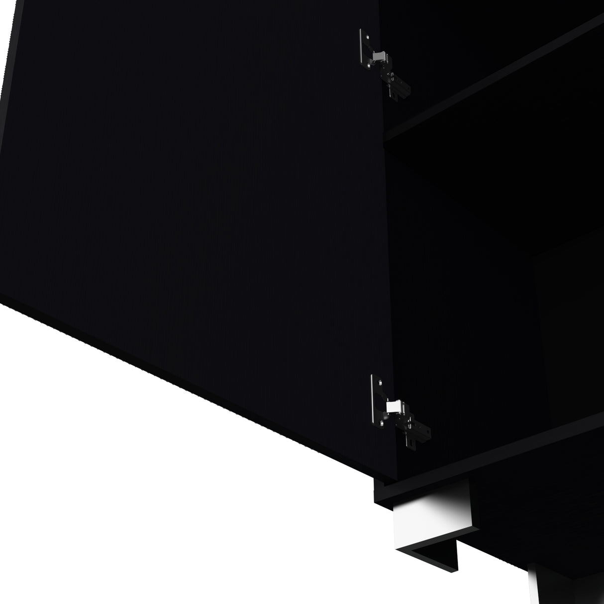 Alacena Basic Wengue 60x180cm 1 Puerta - Alacenas y Muebles Microondas | Bylmo