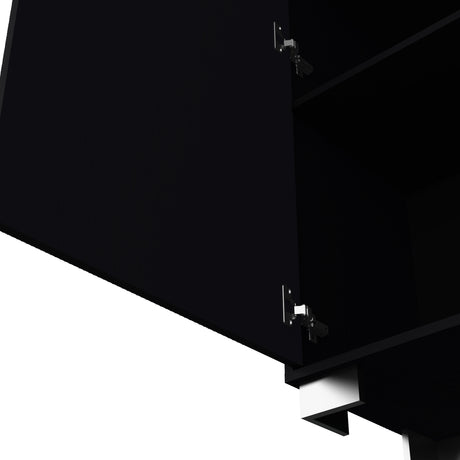 Alacena Basic Wengue 60x180cm 1 Puerta - Alacenas y Muebles Microondas | Bylmo