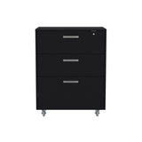 Archivador SlowGav Wengue 70x90cm con Cerradura y Rodachines - Archivadores | Bylmo