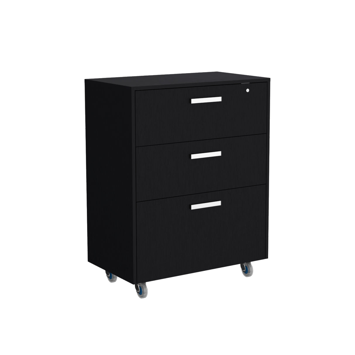 Archivador SlowGav Wengue 70x90cm con Cerradura y Rodachines - Archivadores | Bylmo