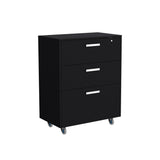 Archivador SlowGav Wengue 70x90cm con Cerradura y Rodachines - Archivadores | Bylmo