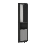 Bar Esquinero Chicago Wengue 45x189.9cm Con Colgador de Copas - Bares | Bylmo