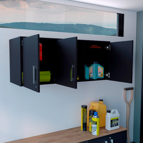 Mueble Auxiliar Pard 120x50 Wengue Flotante - Barras y Muebles Auxiliares | Bylmo