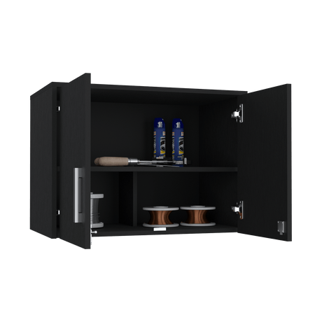 Mueble Auxiliar Basic Wengue 70x50cm con Entrepaño - Barras y Muebles Auxiliares | Bylmo