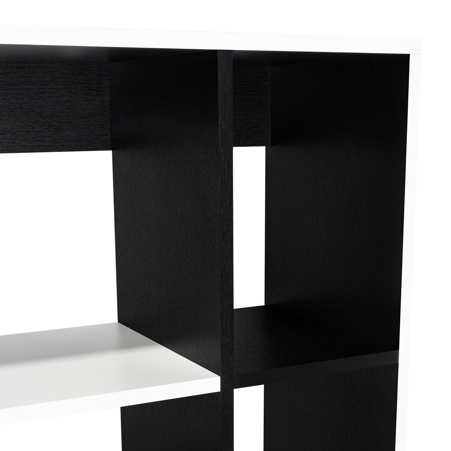 Biblioteca Rookie Minimalista 60x160cm Wengue con Entrepaños - Bibliotecas y Estanterías | Bylmo