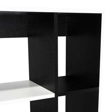 Biblioteca Rookie Minimalista 60x160cm Wengue con Entrepaños - Bibliotecas y Estanterías | Bylmo