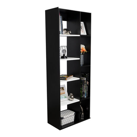 Biblioteca Rookie Minimalista 60x160cm Wengue con Entrepaños - Bibliotecas y Estanterías | Bylmo