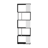 Biblioteca Noah Minimalista Wengue 60x180cm con Entrepaños - Bibliotecas y Estanterías | Bylmo