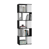 Biblioteca Noah Minimalista Wengue 60x180cm con Entrepaños - Bibliotecas y Estanterías | Bylmo