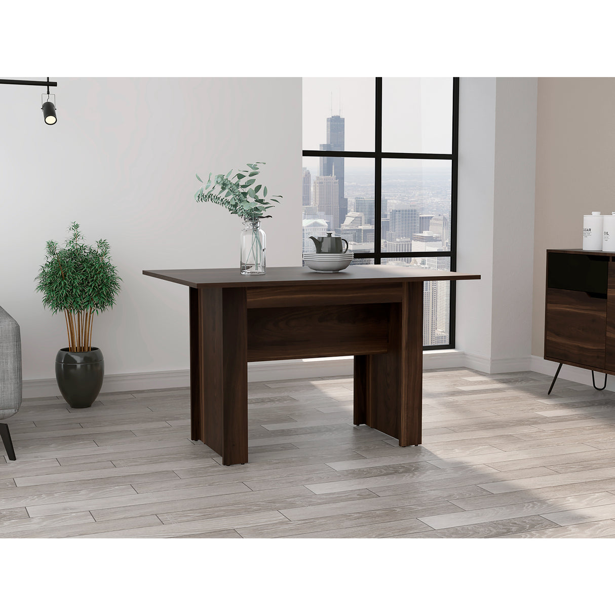 Comedor Classic Habano 120x73.9cm de Cuatro Puestos - Comedores | Bylmo