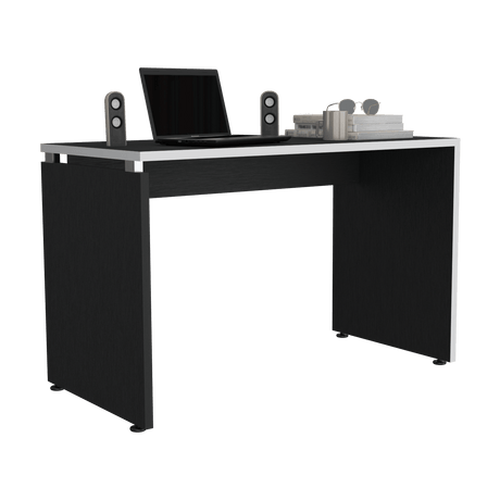 Escritorio Rookie Wengue 120x75cm con Bordes Blancos - Escritorios | Bylmo