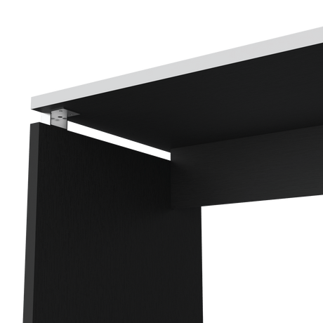 Escritorio Rookie Wengue 120x75cm con Bordes Blancos - Escritorios | Bylmo